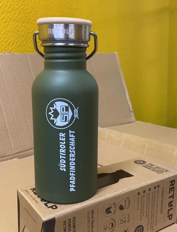 Retulp Deutschland flasche aufdruck print Sudtiroler