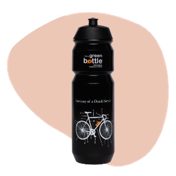Retulp Bio Wasserflasche Fahrrad schwarz